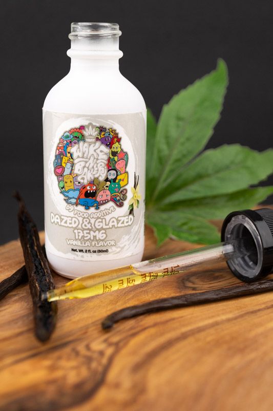 Dazed And Glazed Vanilla Food Additive Tincture 175mg | Wake-N